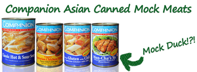 Companion Asian Canned Mock Meats