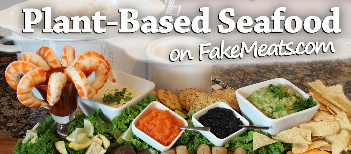 Plant based seafood on FakeMeats.com