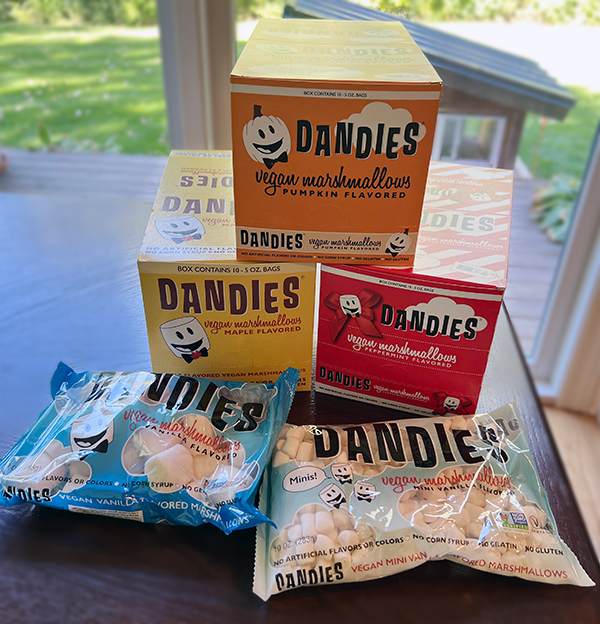 Dandie's Vegan Marshmallow Products on FakeMeats.com