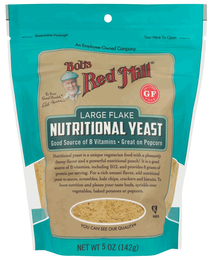 Try Bob’s Red Mill Nutritional Yeast on FakeMeats.com