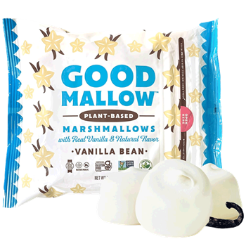Wonder Mallow Good Mallow - Plant-Based Marshmallows - Vanilla Bean